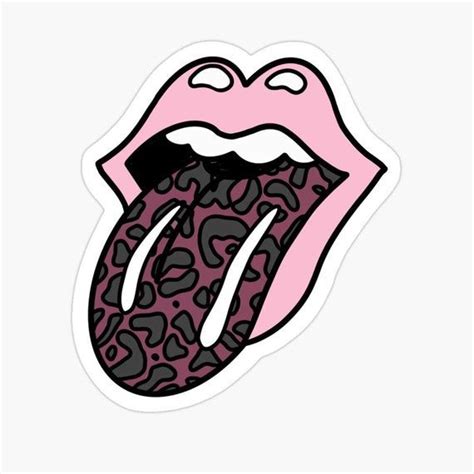 The Rolling Stones Sticker Rock Band Logo Sticker Decal Band Etsy In