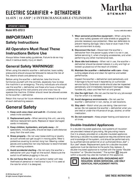 Martha Stewart Mts Dts13 Operators Manual Pdf Download Manualslib