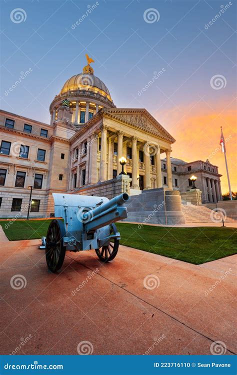 Mississippi State Capitol In Jackson Mississippi Usa Stock Photo