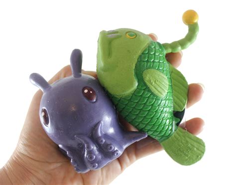 Angler Fish Cute Sea Creatures Stretchy And Squeezy Toy Crunchy Bead