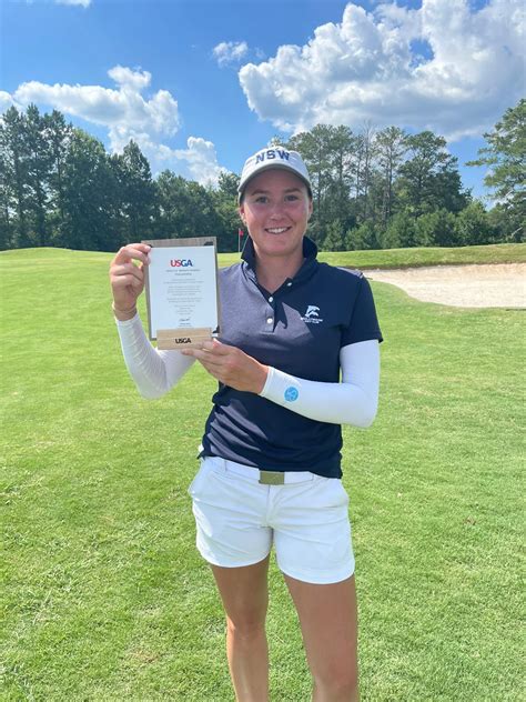 Mollymook Golf Clubs Kelsey Bennett Wins Us Womens Amateur Qualifying Event In Georgia