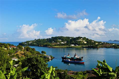 Castries Harbor Saint Lucia Photograph By Flavio Vallenari Fine Art