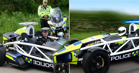 Worlds Fastest Police Car Joins The Avon And Somerset Fleet To Slow