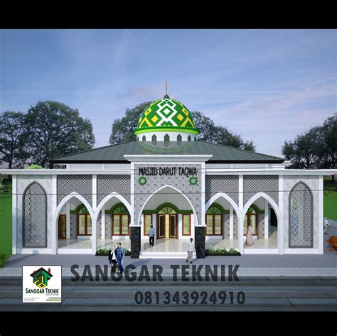 Gaya Terbaru 12 Pagar Masjid Minimalis Modern