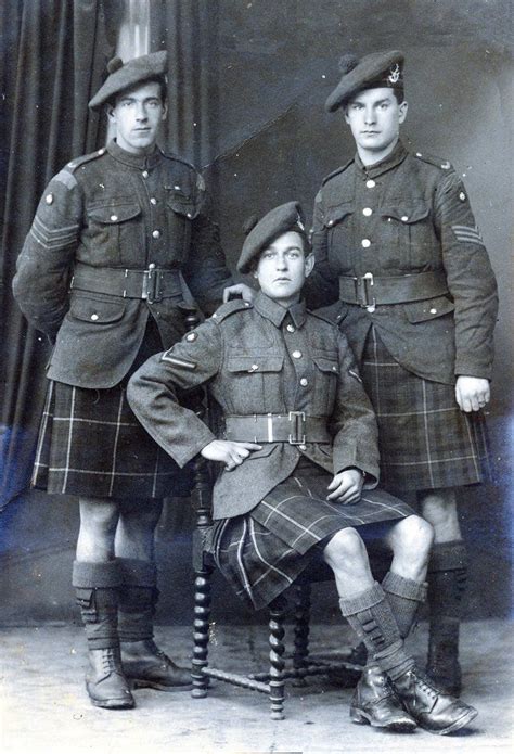 Seaforth Highlanders War Photography