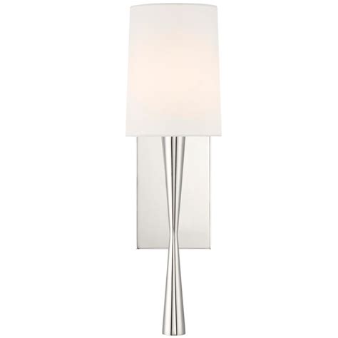 Taylor Wall Sconce Polished Nickel Zgallerie