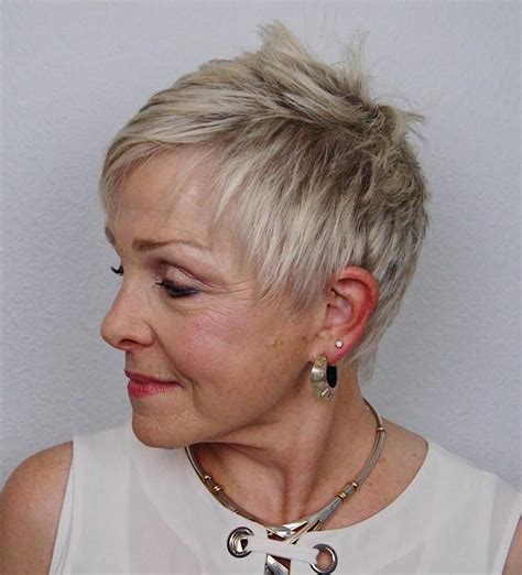 Easy to maintain, short hair is a fantastic way of adding youth back into your this short hairstyle for fine hair over 50 incorporates long, choppy layers that fall playfully around the face. 60 Best Hairstyles and Haircuts for Women Over 60 to Suit ...