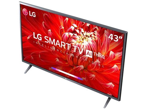 Smart TV LED 43 LG 43LM6300PSB Full HD Wi Fi Inteligência Artificial