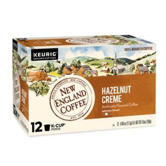 Hazelnut Cr Me Single Serve New England Coffee