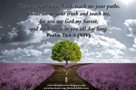 Daily Bible Verses Psalm 254 5