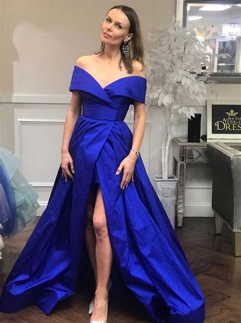 From princess diana to queen. Royal Blue Prom Dresses,Off the Shoulder Prom Dress ...