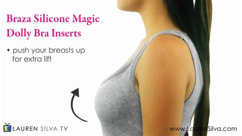 Silicone Bra Inserts Get Bigger Breasts Without Surgery Youtube