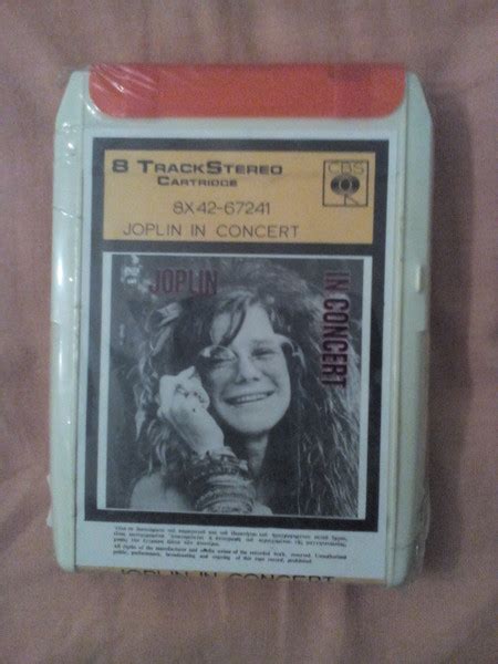 janis joplin joplin in concert 1972 8 track cartridge discogs