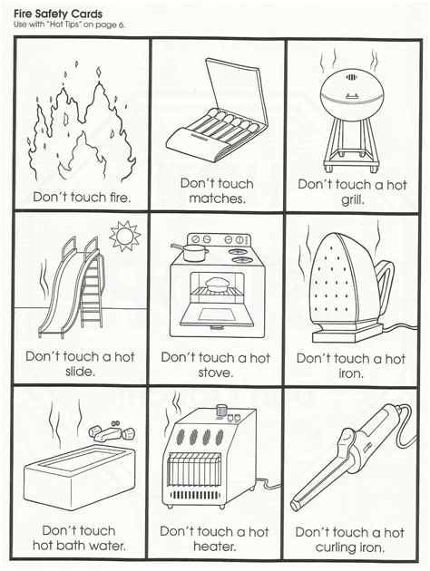 Squish Preschool Ideas Fire Safety Fire Safety Worksheets Safety