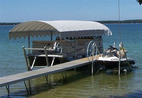 Check spelling or type a new query. pontoon boat lift - Google Search | Lake living, Boat lift
