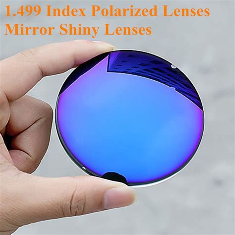 1 499 index prescription sunglasses polarized lenses mirror shiny sunglasses lenses for myopia