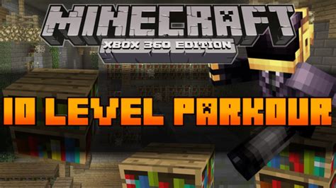 Minecraft Xbox 360 Adventure Map 10 Level Parkour Download In
