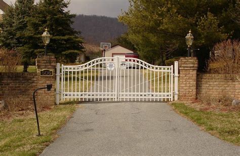 Driveway Security Gate Installation Frederick Fence