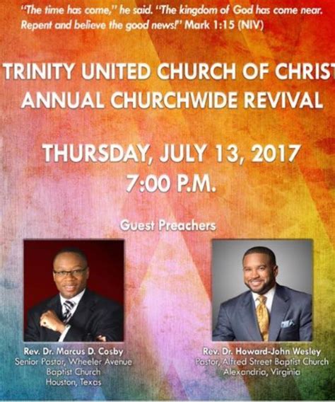 Trinity Ucc Chicago — Trinity United Church Of Christ Annual Church