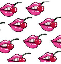 Dripping Lips Vector Images Over