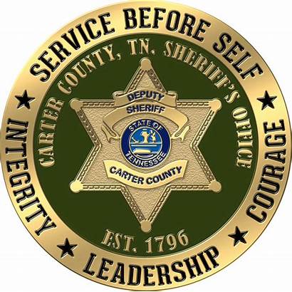 Sheriff Seal Office Resources County Carter Tn