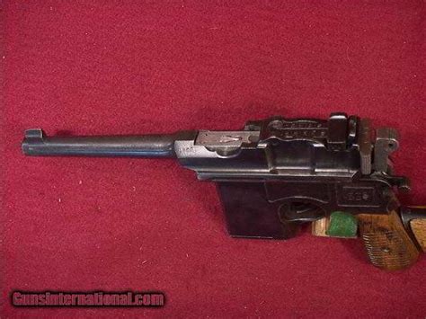 Chinese Type 17 Copy Of A C96 Broomhandle Mauser 45 Acp