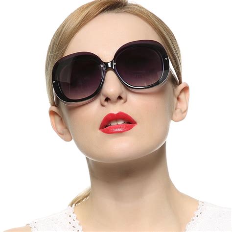 oversized polarized sunglasses p2109a black frame gradient smoke lens c212g48scpd glasses