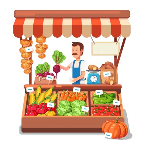 Local Farmers Stores On Behance Fruit Logo Shop Illustration