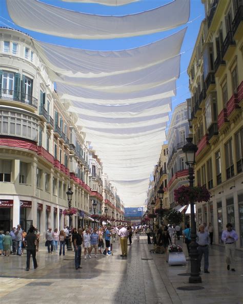 Málaga Calle Marqués De Larios En Verano Foto And Bild Spain World