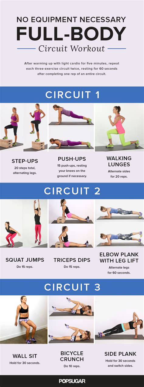 No Gym No Problem This Circuit Workout Uses Just Your Body Full