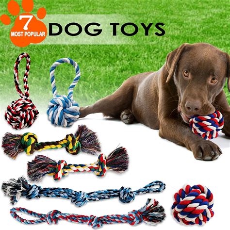 Durable Dog Rope Toys Cotton Ropes For Medium Large Dog Aggressive