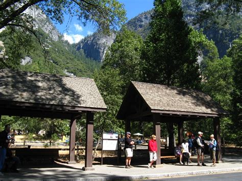 Yosemite National Park Valley Visitor Center Bus Stop Yose Flickr