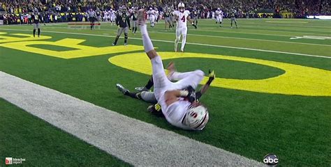 Stanford Td Catch Vs Oregon Video