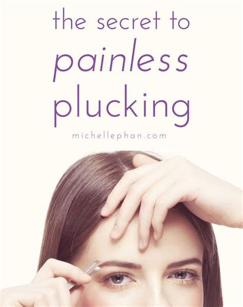 Quick Tip How To Painlessly Pluck Your Brows Michelle Phan