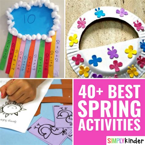 40 Of The Best Spring Activities For Kindergarten Simply Kinder