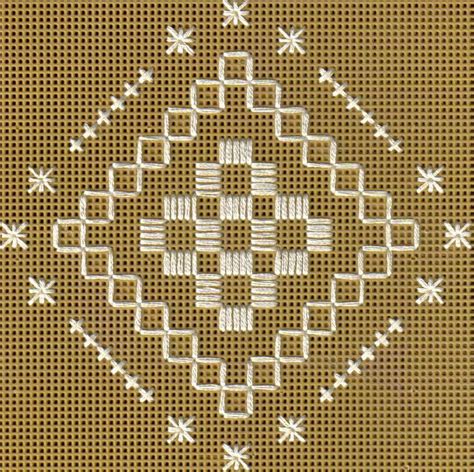 Printable Graphs And Lessons For Hardanger Embroidery