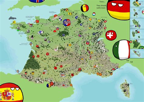 Countryballs Map Of France Rmaps