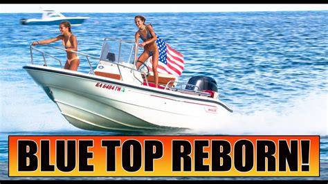 Blue Top Legend Lost The Blue Top Boca Inlet Rough Seas Boat Life