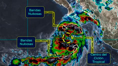 Se Forma Tormenta Tropical Javier En Costas De Baja California Sur