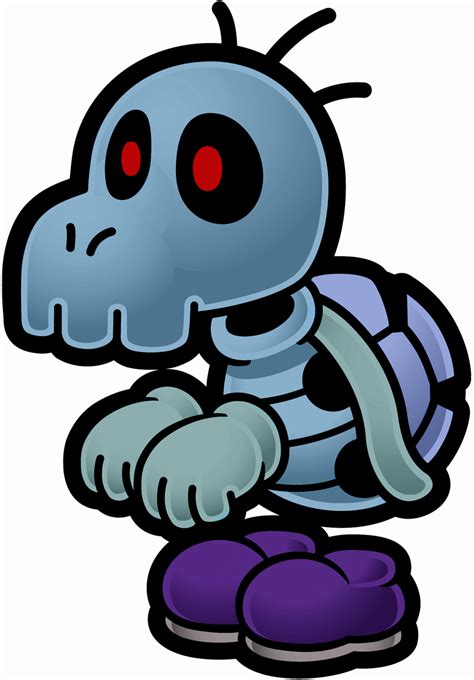 Paper Mario Dry Bones