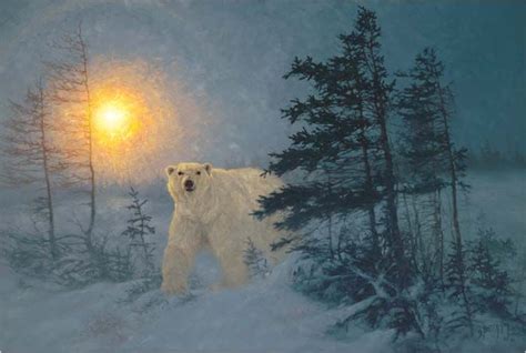 Polar Bear Painting By Greg Beecham Bear Artwork Animals Artwork