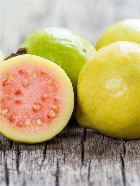 Lemon Yellow Strawberry Guava Tree Psidium Littorale Urban Perennials