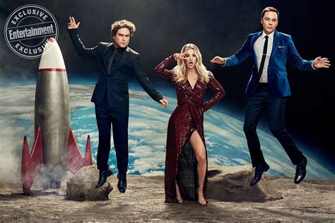 The Big Bang Theory Stars Kaley Cuoco Jim Parsons And Johnny Galecki Big Bang Theory The