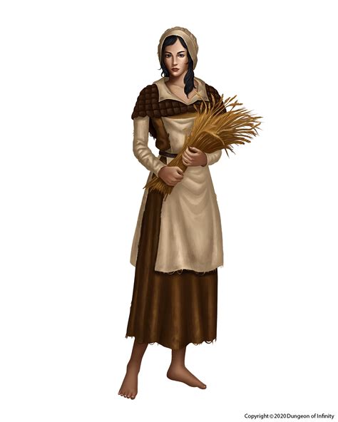Female Peasant By Montjart On Deviantart