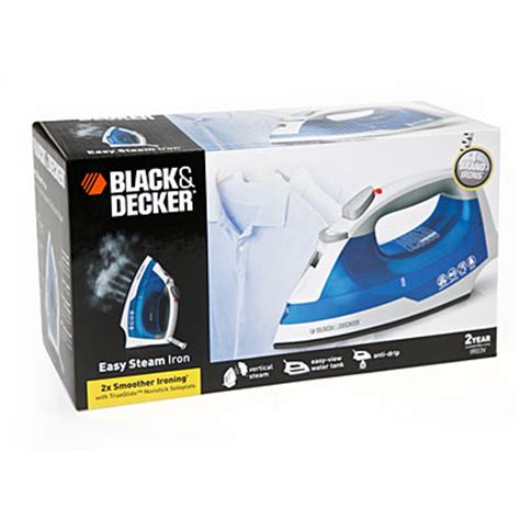 Maybe you would like to learn more about one of these? Black & Decker® Easy Steam Iron | Big Lots
