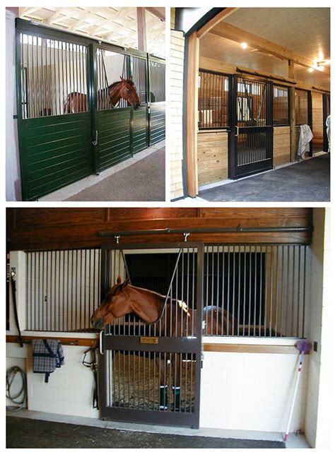 Beyond our tack trunks for sale, we also have a selection of stall curtains, show banners, bandage slings, stall guards, horse blankets. DIY disign | Horse barns, Barn stalls, Barn plans