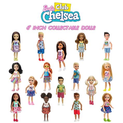 Barbie Club Chelsea Kids Collectable Figures Dolls New Kids Childrens