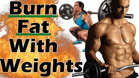 Weights Weights To Burn Fat