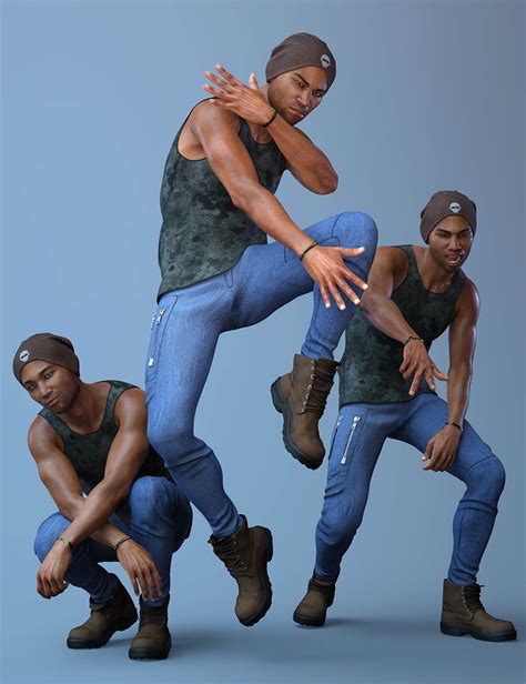 Cdi Poses And Expressions For Silas 8 And Genesis 8 Male Daz 3d