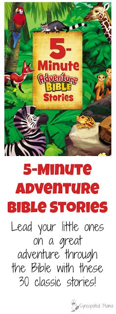 5 Minute Adventure Bible Stories Adventure Bible Bible Stories